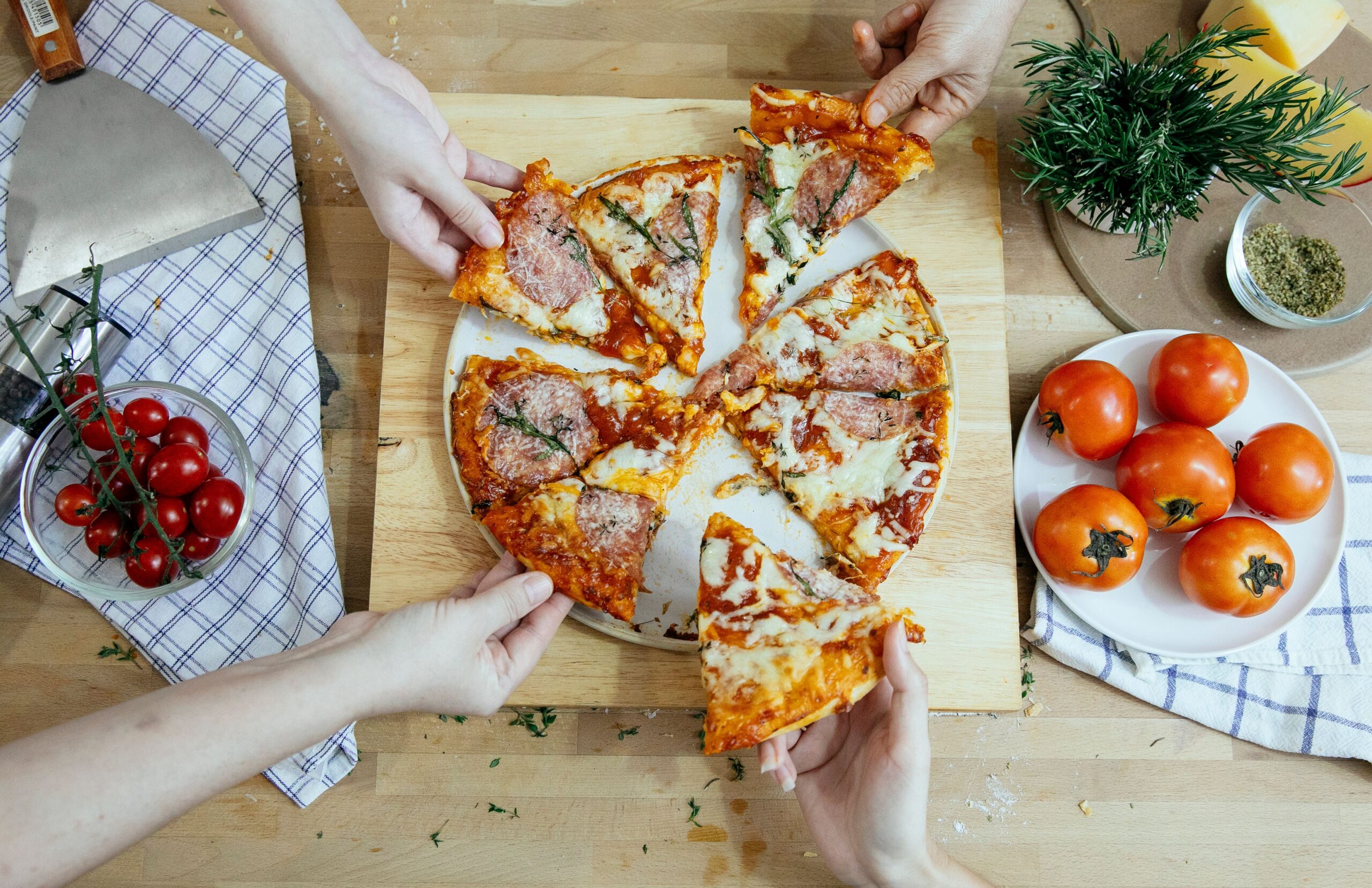 Mangiare la pizza con diabete di tipo 1
